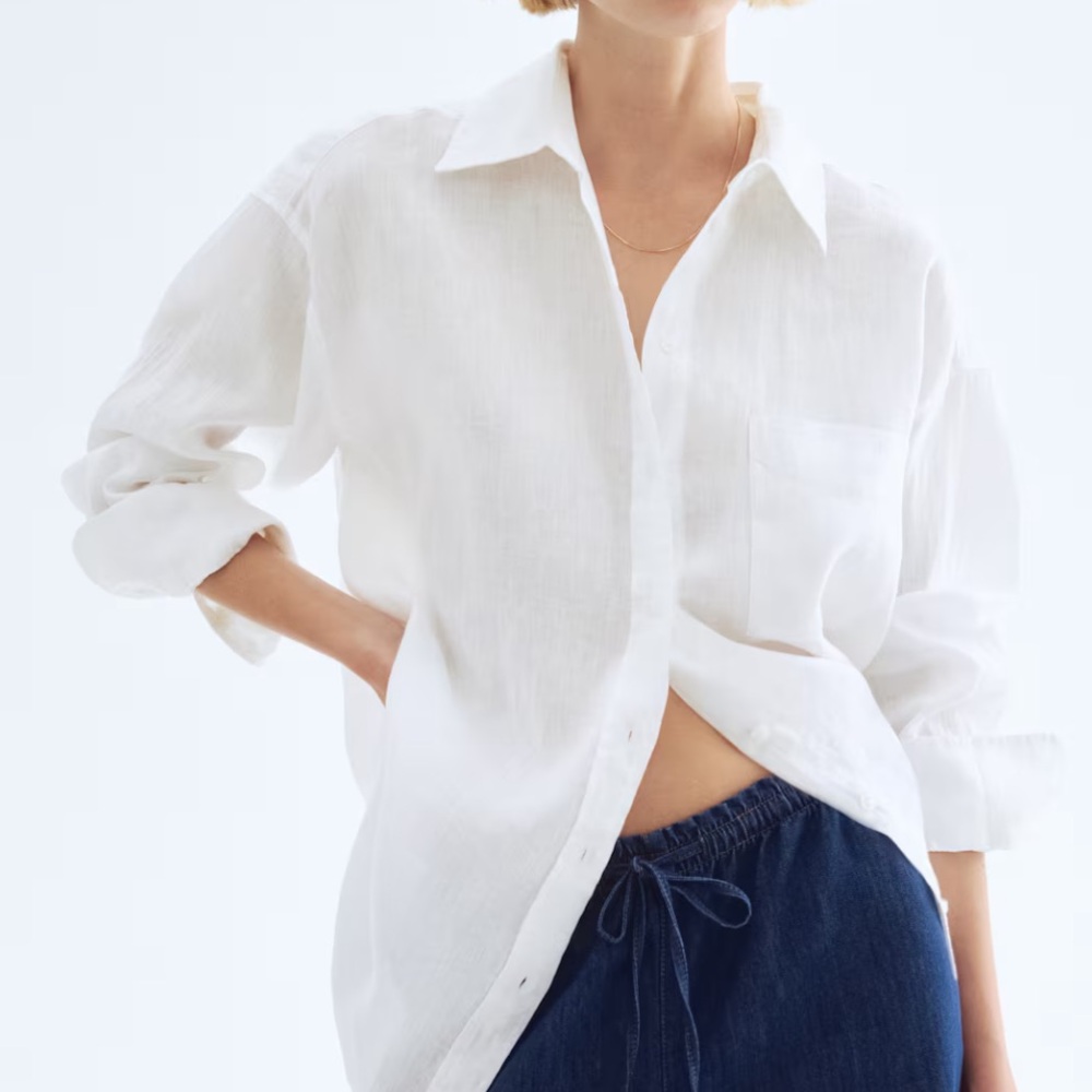 H&M Divided White Shirt